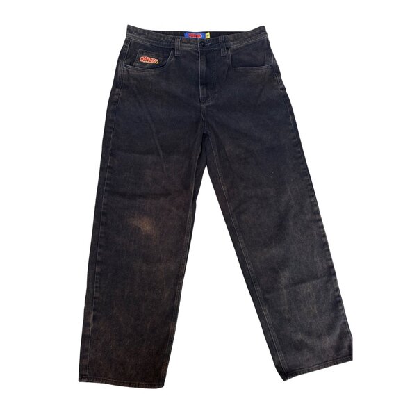 Empyre Relaxed Straight Leg Jeans Measures 32 x 30 Brown Skater Baggy - Picture 1 of 13